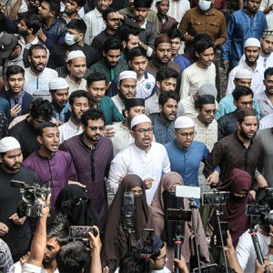 ধর্ষণ-সহিংসতার বিচার দাবিতে ডাকসুর বিক্ষোভ