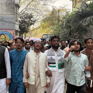 নরসিংদীতে কিশোরীকে ধর্ষণ ও  হত্যা: জকসুর প্রতিবাদ