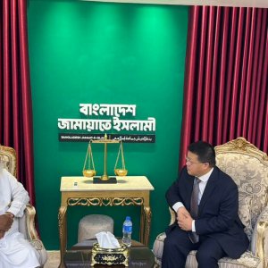 জামায়াত আমিরের সঙ্গে চীনা রাষ্ট্রদূতের সৌজন্য সাক্ষাৎ 
