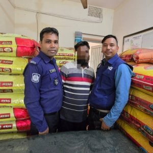 অবৈধভাবে দেশে প্রবেশ করা ৩৩০০ কেজি ভারতীয় জিরা জব্দ