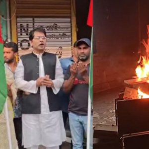 মাগুরায় আ.লীগের কার্যালয়ে পতাকা উত্তোলনের পর ভাঙচুর-আগুন, আটক ৩