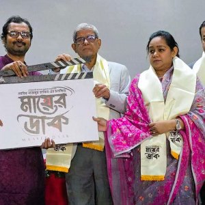 সিনেমার মহরতে মির্জা ফখরুল