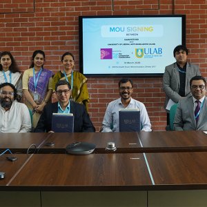 ইউল্যাব ও ‘কান পেতে রই’র মধ্যে সমঝোতা স্মারক সই