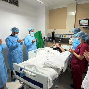 মির্জা আব্বাসকে দেখতে হাসপাতালে ডা. শফিকুর রহমান