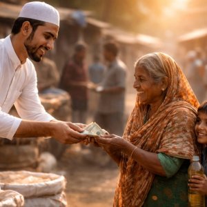 সদকাতুল ফিতর: ঈদের হাসির আগে মানবতার নীরব অঙ্গীকার