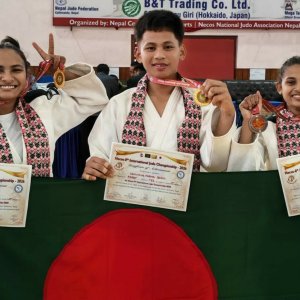 আন্তর্জাতিক জুডো চ্যাম্পিয়নশিপে ২টি স্বর্ণ জিতেছে বাংলাদেশ