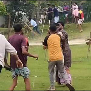 হবিগঞ্জে দুই পক্ষের ঘণ্টাব্যাপী সংঘর্ষে আহত ২৫