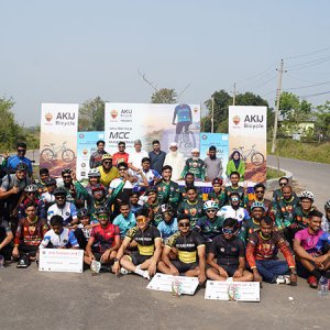 আকিজ বাইসাইকেলের পৃষ্ঠপোষকতায় সাইক্লিং চ্যালেঞ্জ অনুষ্ঠিত