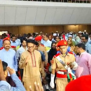 ময়মনসিংহে শিক্ষামন্ত্রীর অনুষ্ঠান বর্জন করলেন সাংবাদিকরা