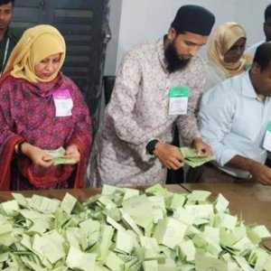 বগুড়া ও শেরপুরে ভোট শেষে চলছে গণনা