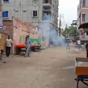 ঝুট ব্যবসার দখল নিয়ে বিএনপির সংঘর্ষ, পথচারীসহ দুজন গুলিবিদ্ধ