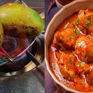 ভিন্ন স্বাদের আম পোড়া মুরগি