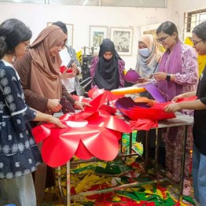 বাংলা বর্ষবরণে প্রস্তুত হচ্ছে জগন্নাথ বিশ্ববিদ্যালয়