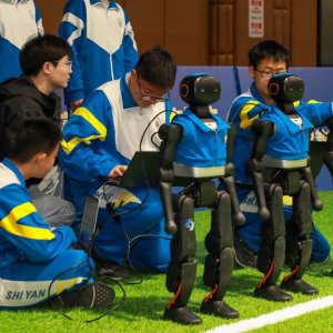 রোবটের ফুটবল লড়াই