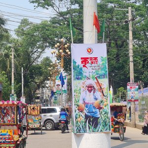 মঙ্গলবার টাঙ্গাইলে আসছেন প্রধানমন্ত্রী, শহরজুড়ে সাজ সাজ রব