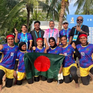 চাইনিজ তাইপেকে উড়িয়ে সেমিফাইনালে বাংলাদেশের নারীরা