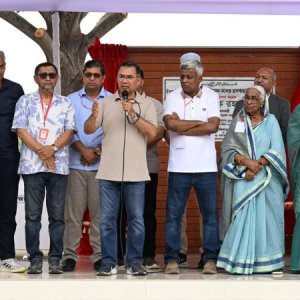 যশোর মেডিক্যাল কলেজ হাসপাতালের ভিত্তিপ্রস্তর স্থাপন করলেন প্রধানমন্ত্রী 