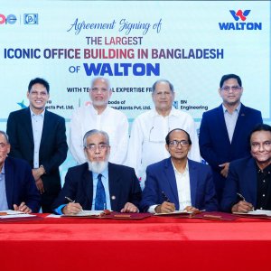 ১৮ লাখ বর্গফুটের আইকনিক অফিস করছে ওয়ালটন, ৩ পরামর্শকের সঙ্গে চুক্তি