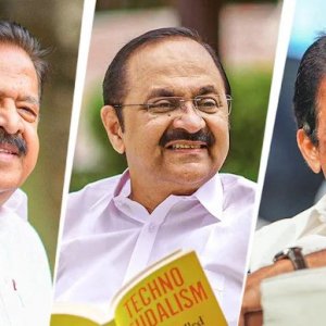 কেরালায় কংগ্রেসের জয়জয়কার, মুখ্যমন্ত্রীর লড়াইয়ে তিন হেভিওয়েট