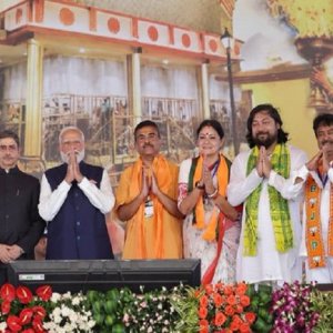 বাংলায় গেরুয়া বসন্ত: ব্রিগেডে জনসমুদ্রে শপথ শুভেন্দুর, সাক্ষী মোদি-শাহ