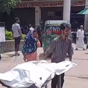 বাস ও মোটরসাইকেল সংঘর্ষে বাবা-ছেলে নিহত