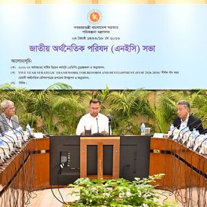 প্রধানমন্ত্রীর সভাপতিত্বে এনইসি সভা চলছে