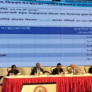 গ্রাহক পর্যায়ে বিদ্যুতের দাম বাড়াতে গণশুনানি শুরু