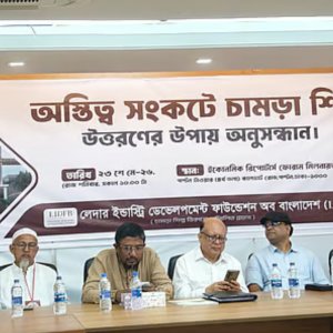 চামড়াশিল্প রক্ষায় পৃথক বোর্ড গঠনের দাবি