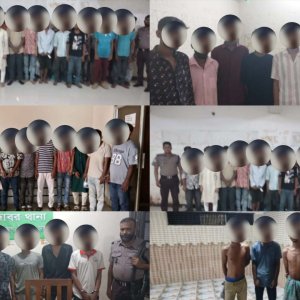 অপরাধবিরোধী অভিযানে তেজগাঁও বিভাগে গ্রেফতার ৫২