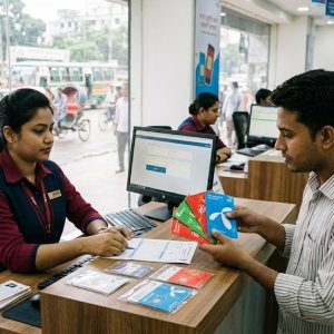 দেশে নিবন্ধিত মোবাইল সিম জনসংখ্যার ‘দ্বিগুণ’