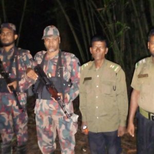 পুশ ইন: সীমান্ত নজরদা‌রিতে বিজিবির সঙ্গে আনসার ও গ্রামপুলিশ