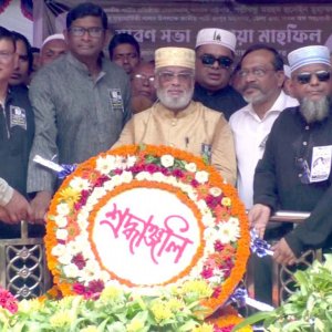 সরকারের পায়ের তলার মাটি সরে যাচ্ছে, শেখ হাসিনাকে স্বাগত জানাই: জি এম কাদের