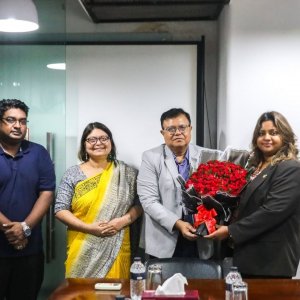 বাংলা ট্রিবিউন ও ঢাকা ট্রিবিউন অফিস পরিদর্শনে মালদ্বীপের হাইকমিশনার