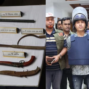 ডেভিড ইমনের দেওয়া তথ্যে দেশি-বিদেশি অস্ত্র উদ্ধার