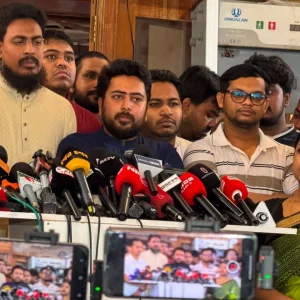 বিএনপি ভারতকে ভয় পাচ্ছে, তাই তোষণ করে চলছে: নাহিদ ইসলাম