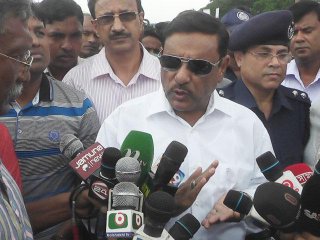 সেতুমন্ত্রী ওবায়দুল কাদের