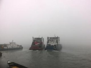 শিমুলিয়া-কাওড়াকান্দি নৌরুটে ফেরি চলাচল শুরু
