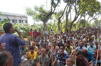 আলিম জুট মিলের শ্রমিকবিক্ষোভ