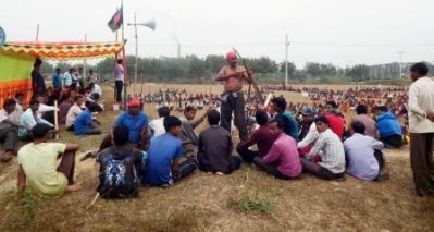 প্রতিবাদে মুখর হাজার হাজার চা শ্রমিক