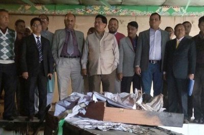 দি আলাউদ্দিন খাঁ সংগীতাঙ্গন পরিদর্শনে শিল্পকলা একাডেমির প্রতিনিধি দল