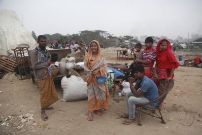 কল্যাণপুর পোড়াবস্তির ভাঙার দৃশ্য ২