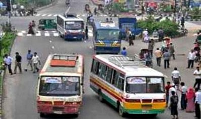 রাজধানীতে বাস চলাচল (ফাইল ছবি)