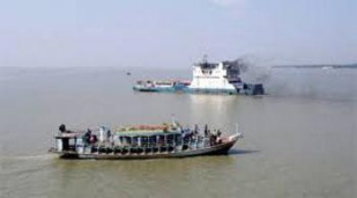 পাটুরিয়া-দৌলতদিয়া রুটে ফেরি চলাচল শুরু