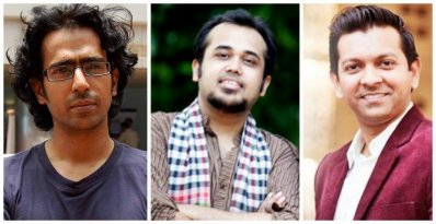যথাক্রমে বাপ্পা, জয় ও তাহসান