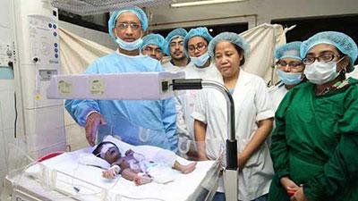 বেবি অব বিউটি ও মেডিক্যাল টিম