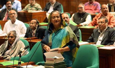 সংসদে প্রধানমন্ত্রী