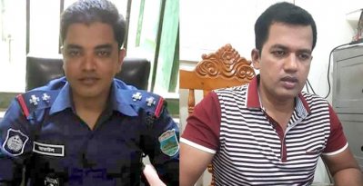 চাঁপাইনবাবগঞ্জে ট্রাকচাপায় দুই পুলিশ নিহত