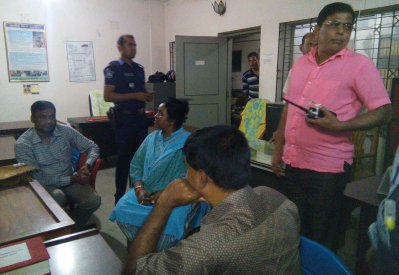 থানায় অবস্থান নেওয়া মেয়র আইভী