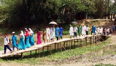 ৪৫ বছরেও সেতু হয়নি গাবতলীর ইছামতি নদীতে