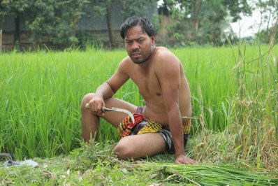 &lsquo;ছিটমহল&rsquo; ছবির দৃশ্যে শিমুল খান।